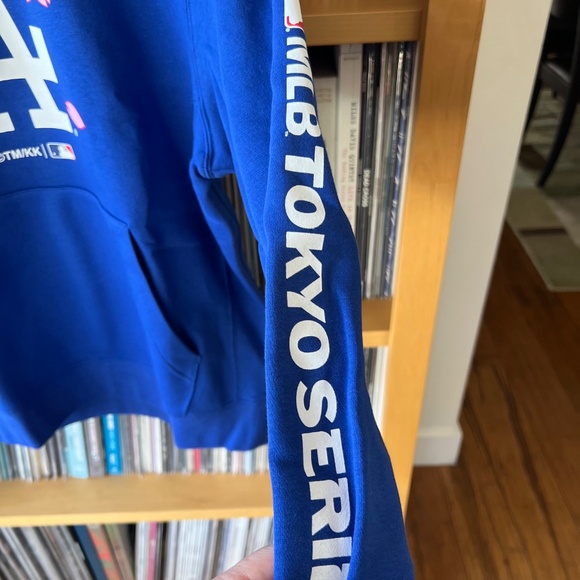 Authentic Takashi Murakami for MLB Tokyo Series Nike Dodgers Hoodie - Picture 3 of 6